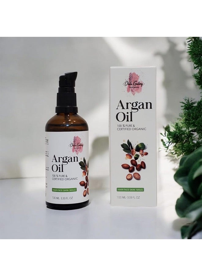 Olala Gallery Olala Natural 100% Moroccan Argan Oil 100ml - Image 2
