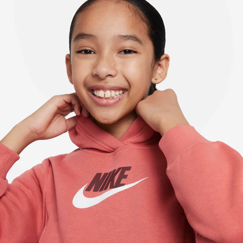 Nike Kids' Sportswear Club Fleece Crop Hoodie