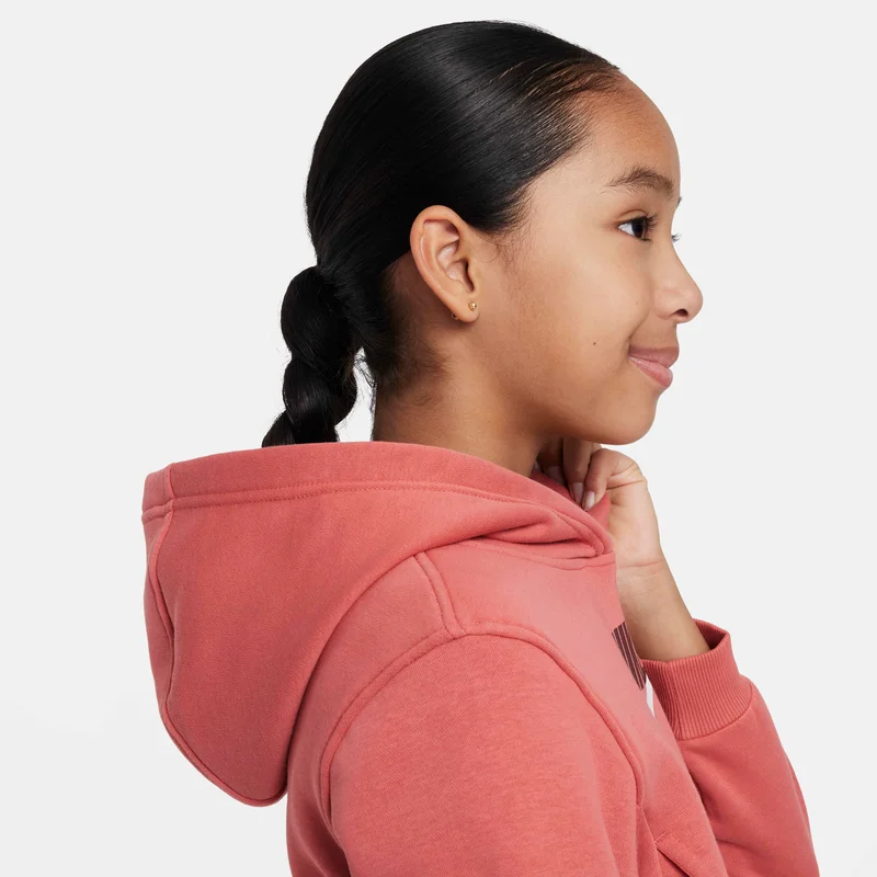 Nike Kids' Sportswear Club Fleece Crop Hoodie