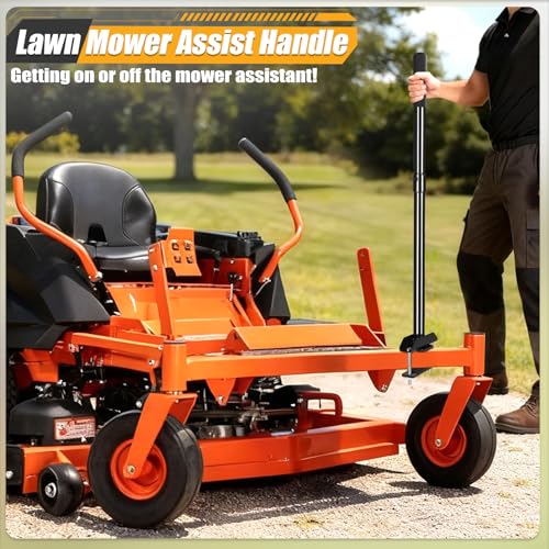 CAROD Mower Mount Assist Handle, Adjustable Grab Bar Zero Turn Mower Accessories, Get On/Off Aid Tool with Support Grip and Longer Bolt Kit, Lawn Mower Parts Mounting Handle Fits Most Zero Turn Models - Image 4