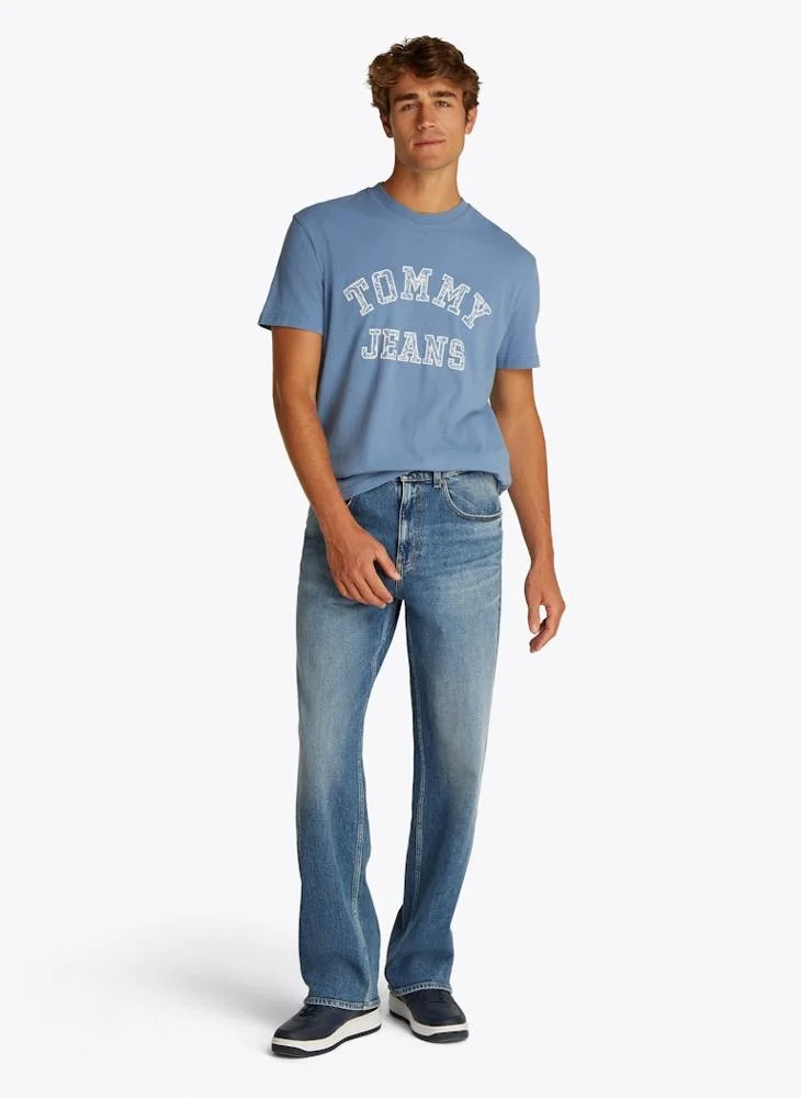 TOMMY JEANS Regular Fit Paisley College T-Shirt