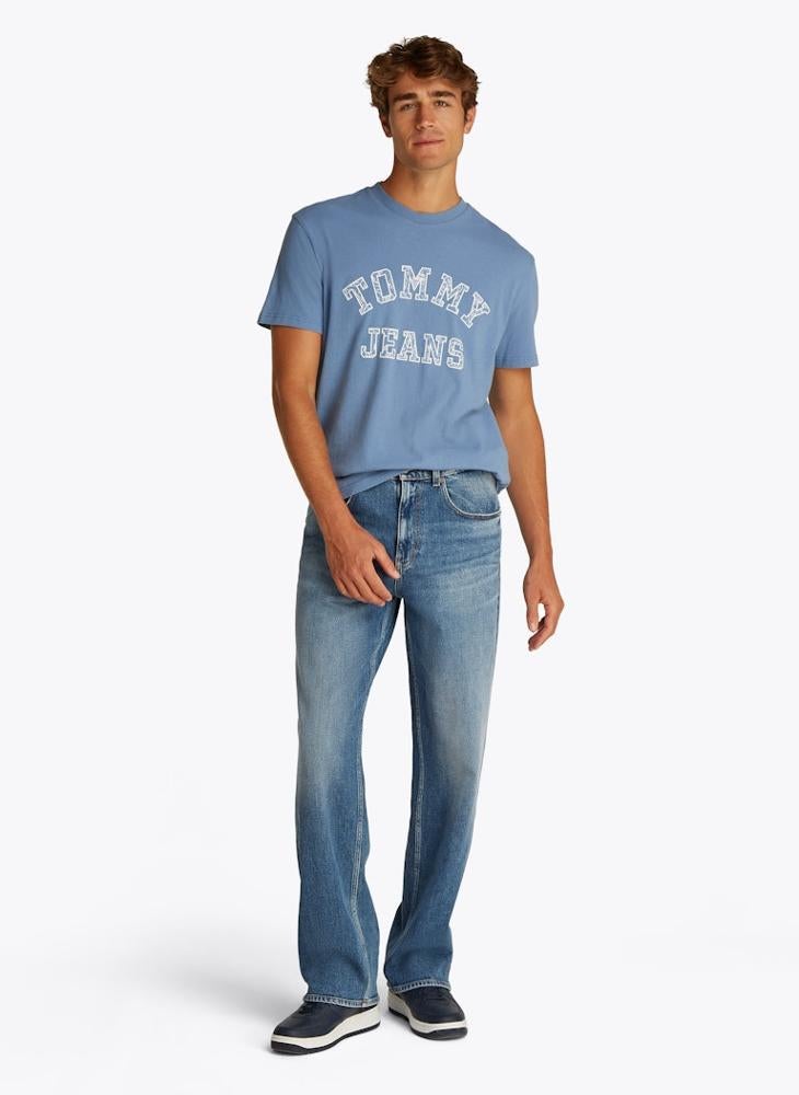 TOMMY JEANS Regular Fit Paisley College T-Shirt  - Image 4