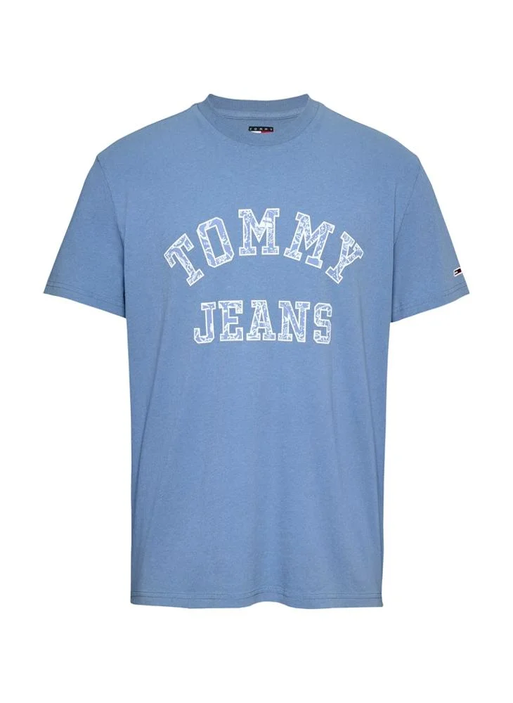 TOMMY JEANS Regular Fit Paisley College T-Shirt