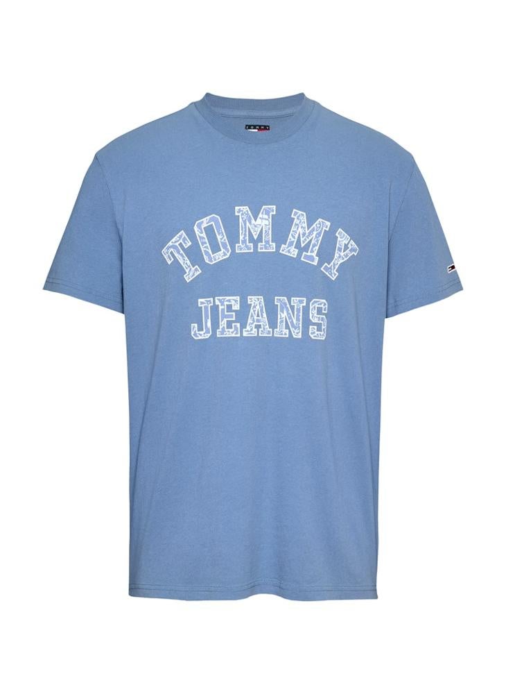 TOMMY JEANS Regular Fit Paisley College T-Shirt  - Image 5