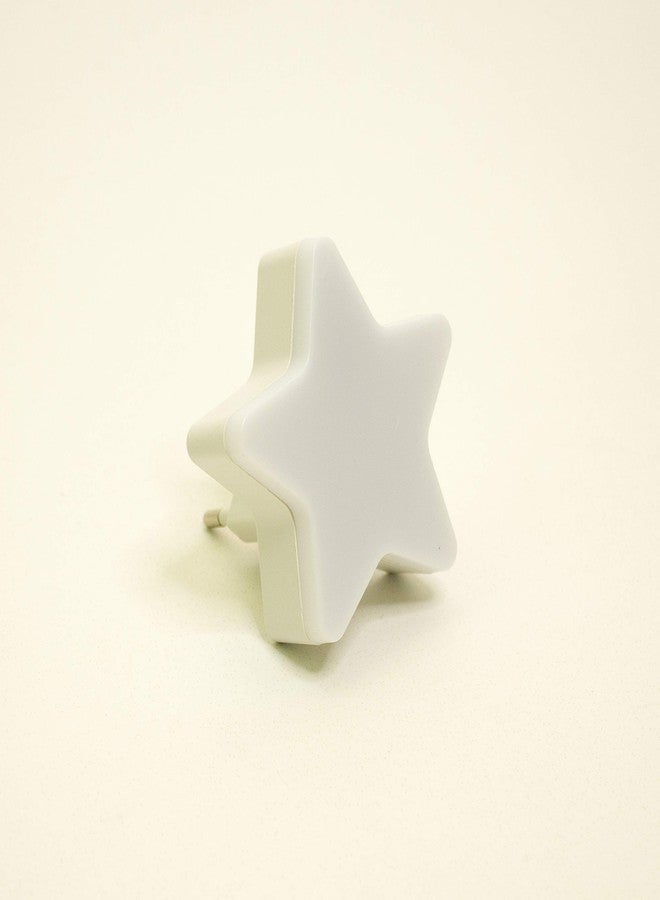 Wollzo Night Lamp Star Modern Design for Bedroom Automatic Light Sensor LED Night Lamp (10 cm, White) - Image 2