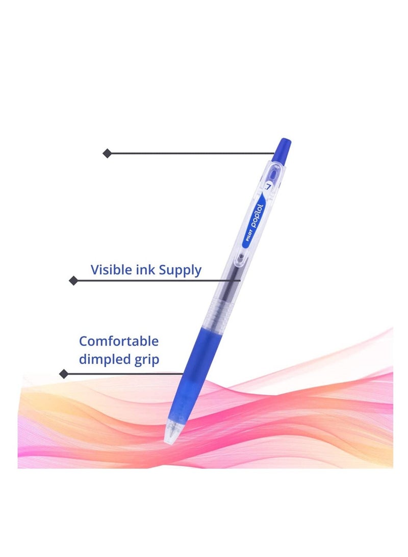 PILOT 12-Piece Gel Ink Roller Pen Gold Ink - Image 2