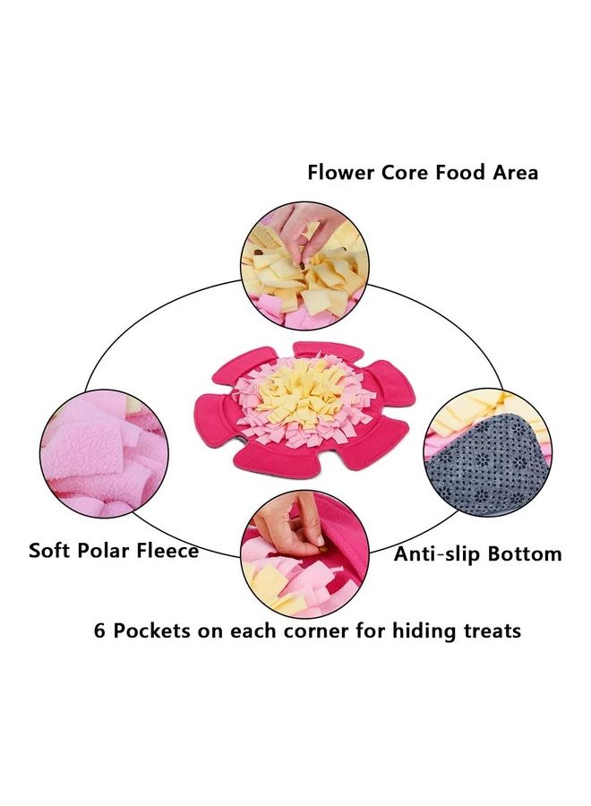 NIBEMINENT Pet Brain Games Snuffle Mat Multicolour 48 x 48cm - Image 2