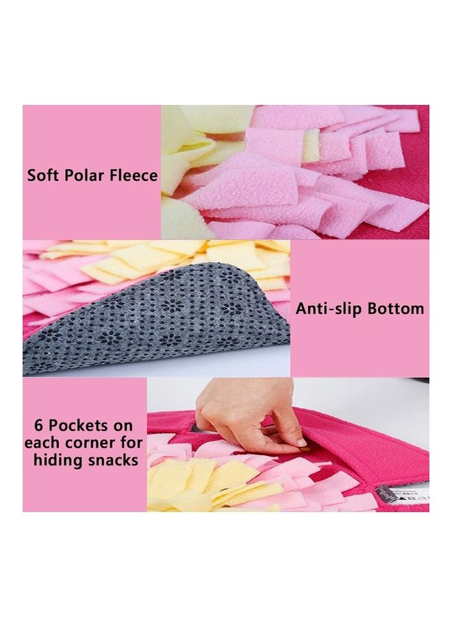 NIBEMINENT Pet Brain Games Snuffle Mat Multicolour 48 x 48cm - Image 4