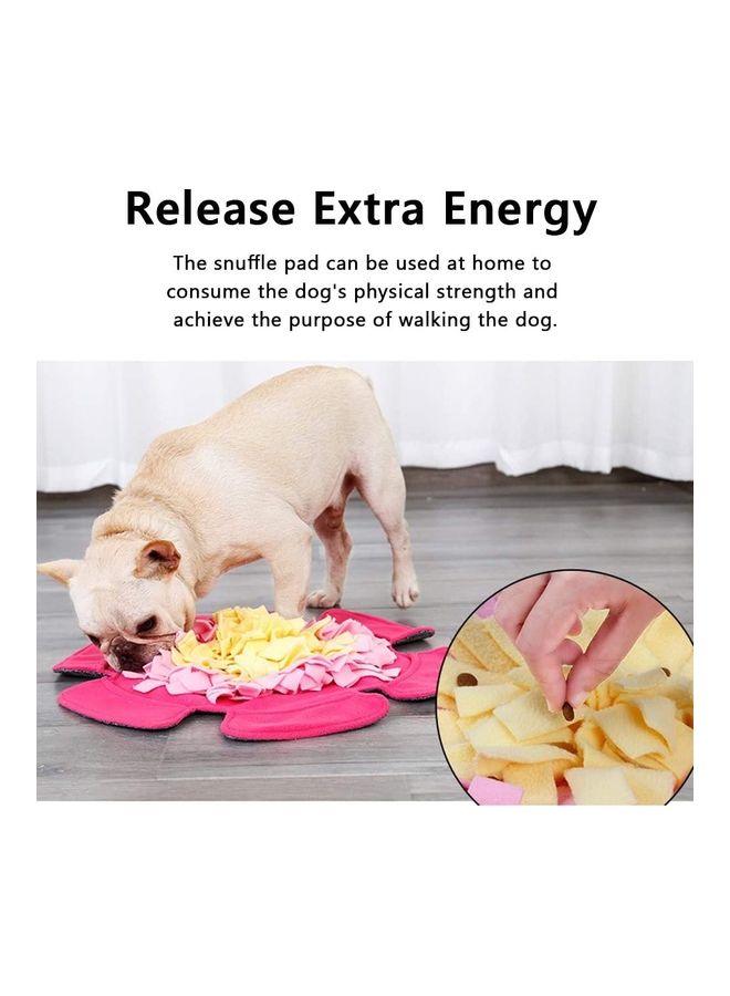NIBEMINENT Pet Brain Games Snuffle Mat Multicolour 48 x 48cm - Image 3