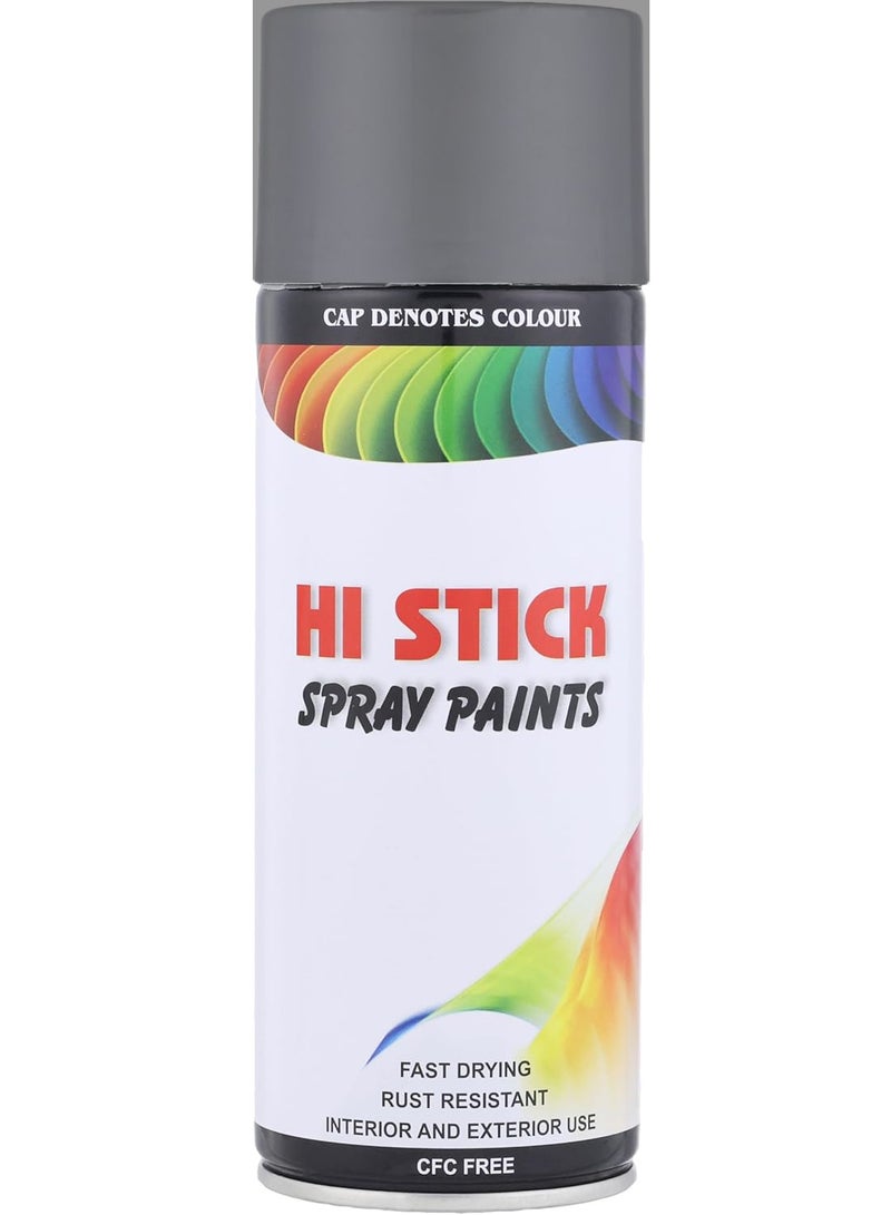 Hi Stick Grey Spray Paint 240 Gram - Image 1