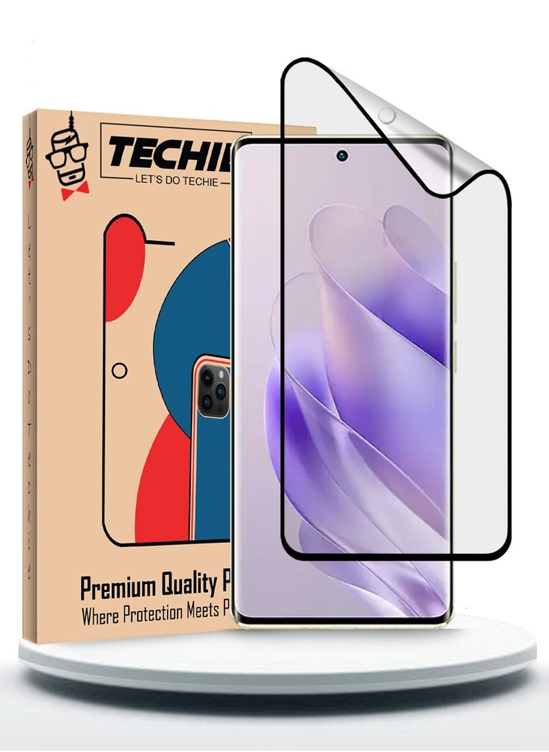 Techie 9D Matte Ceramic Screen Protector Film for Infinix Zero 30 4G – Smooth Feel Anti Fingerprint Bubble Free  - Image 1