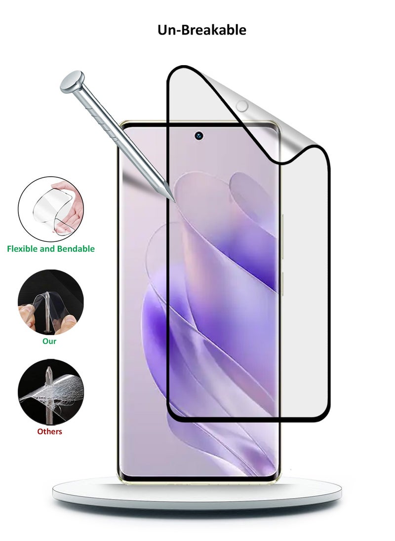 Techie 9D Matte Ceramic Screen Protector Film for Infinix Zero 30 4G – Smooth Feel Anti Fingerprint Bubble Free  - Image 5