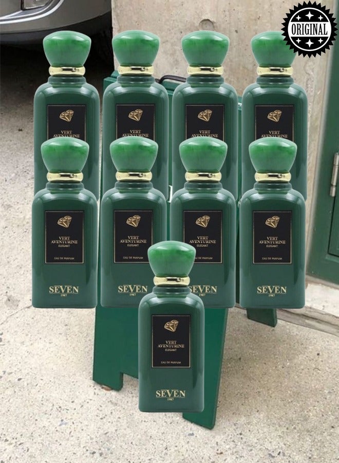Seven 9 Pieces Vert Aventurine Elegant SEVEN Perfume EDP 100ML - Image 1