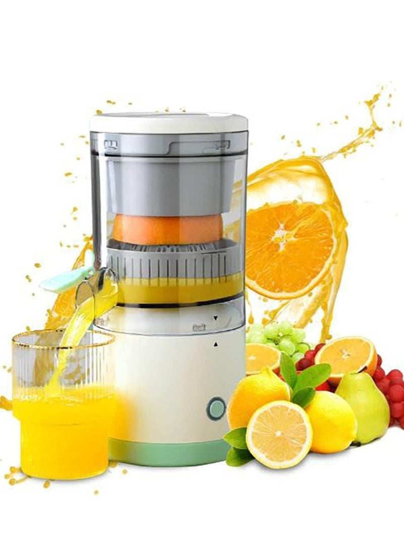 ELTRAZONE Wireless Citrus Juicer, Wireless Electric Electric Juicers, Orange Juice Squeezer with USB Charging Cable, Juicer Extractor for Citrus Apple Grapefruit Pear - Image 1