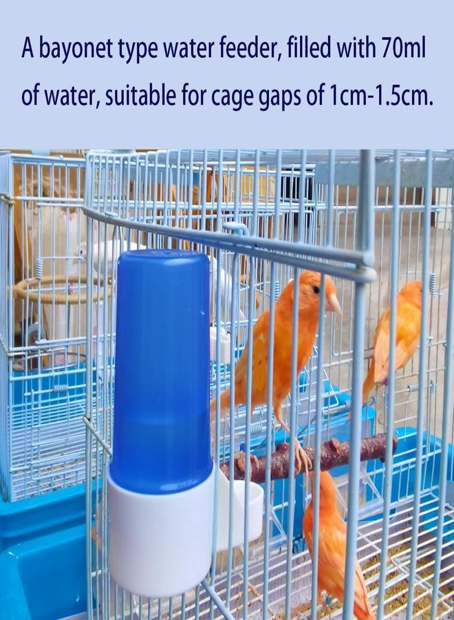 FOIBURELY 3-Piece Automatic Bird Feeder, Cage Water Dispenser, Drinker - Bird Accessory - Image 4