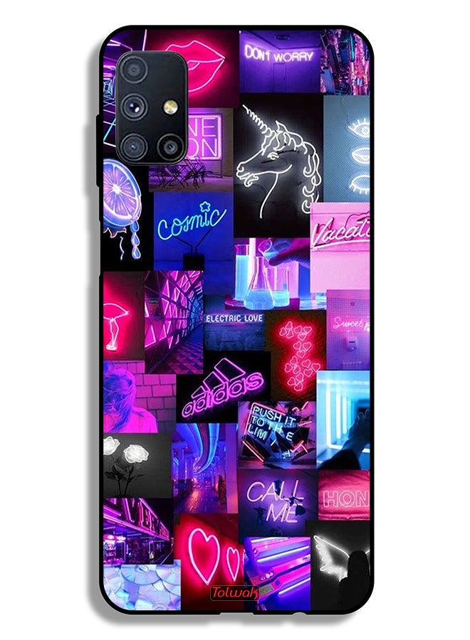 Tolwak Samsung Galaxy M51 Protective Case Cover Comic - Image 2