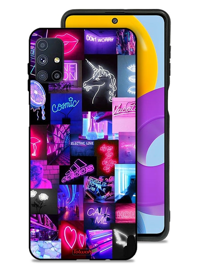 Tolwak Samsung Galaxy M51 Protective Case Cover Comic - Image 1