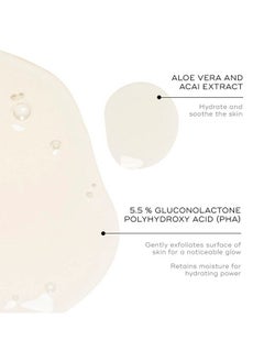 Medik8 Press & Glow Daily Exfoliating Pha Tonic With Enzyme Activator Polyhydroxy Acid Toner Gentle Cleansing Exfoliant For Clarifying Skin Toning And Redness For Radiant Glass Skin 6.7 Oz  - Image 3