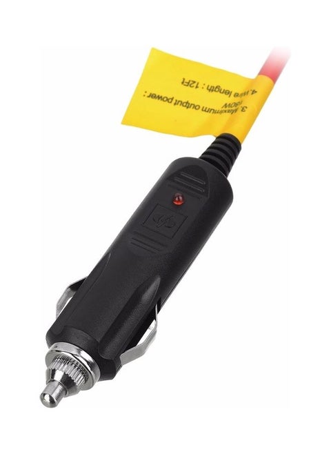 12V/24V Extension Cord with Lighter Plug Socket