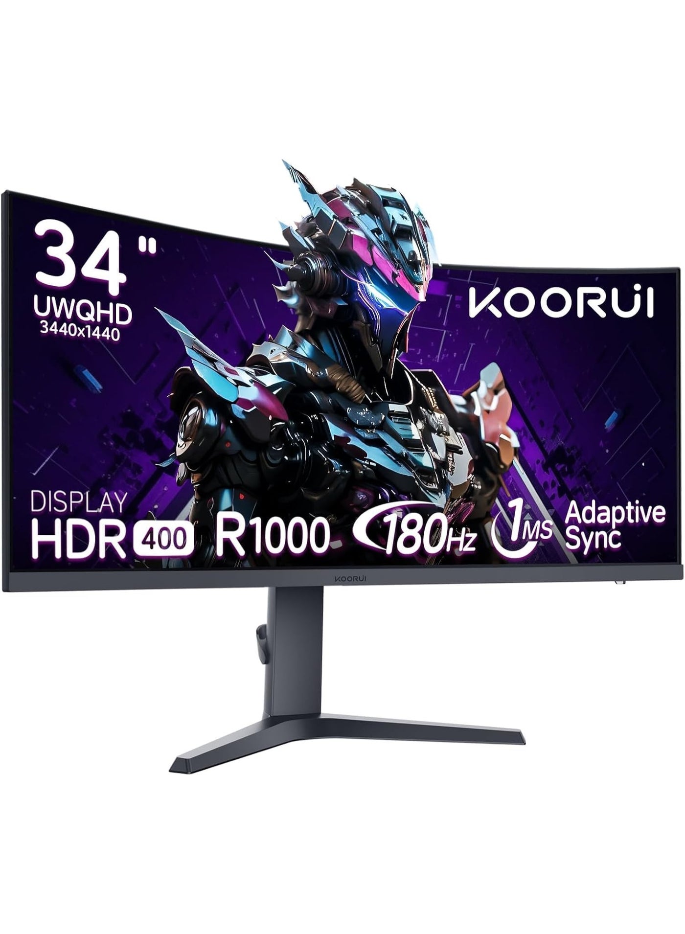 koorui Koorui Ultrawide Curved Gaming Monitor 34 inch Z8C57BFEB808E295FF149Z