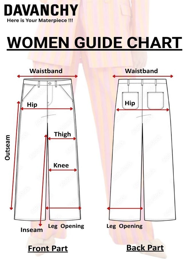 DAVANCHY Women Summer Wear Stylish Hand Block Print Cotton Co-Ord Set Party & Gatherings Wear Striped Design Set Single Breasted Two Piece Set - Image 5