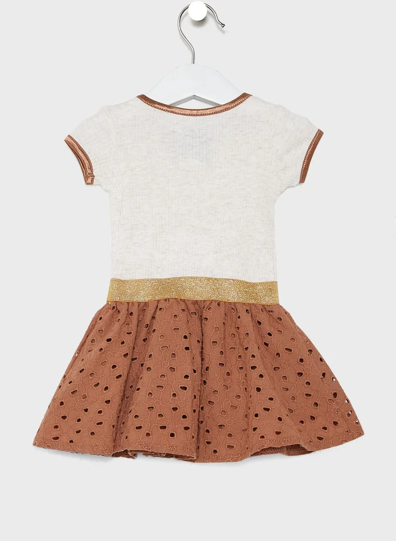koko noko Kids Logo T-Shirt + Skirt Set