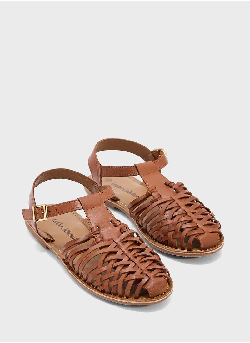 Ginger - Flat Fisherman Sandal - Image 1