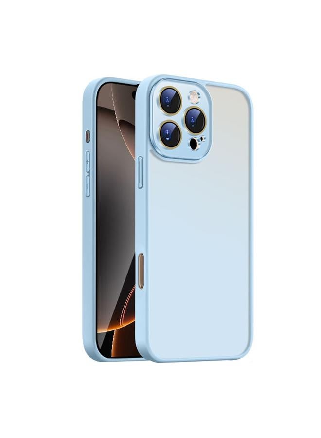 S-TOP Case For iPhone 16 Pro Max Nano Semi-transparent Frosted Skin Feel Phone Case - Image 1