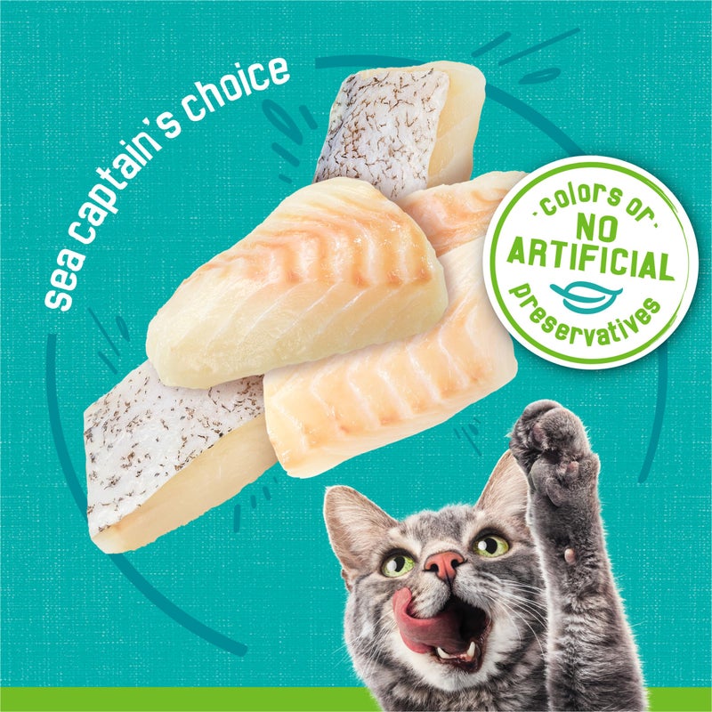 Friskies طعام رطب للقطط من بيورينا فريسكيز باتيه، خيار قائد البحر - (عبوة من 24) علب 5.5 أونصة. - Image 3