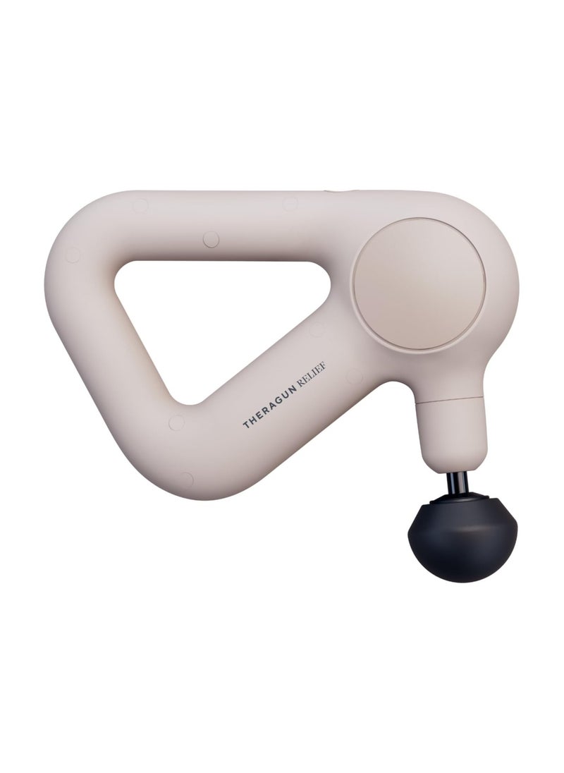 Therabody - Therabody Theragun Relief Sand  EUUK - 6th Generation  - 10mm percussive massage therapy to relieve aches and pains, backed by science - Image 1