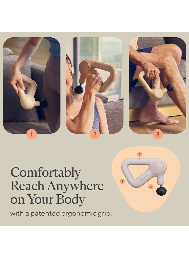 Therabody  Therabody Theragun Relief Massage Gun - Sand  - 6th Generation  - 10mm percussive massage therapy to relieve aches and pains, backed by science  | Best Price UAE