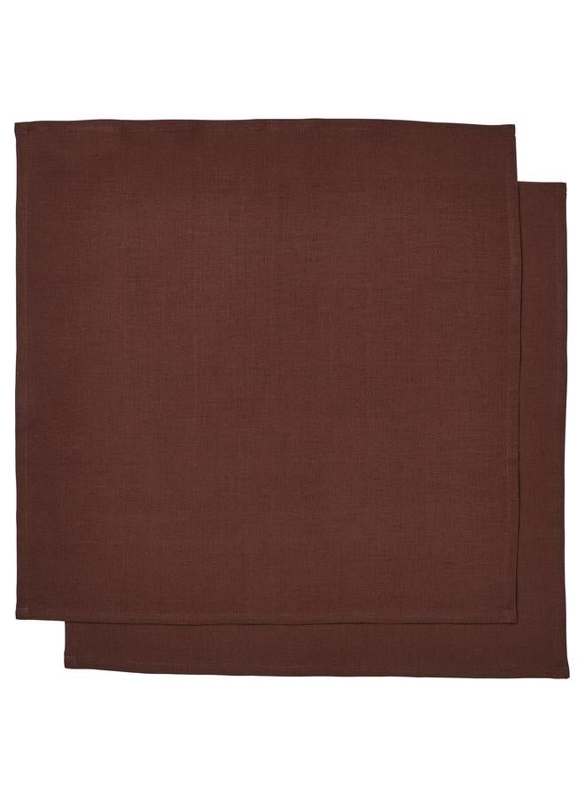 زبون منديل، أحمر غامق، 50×50 سم - Image 1