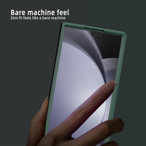 XIMAND for Samsung Galaxy Z Fold 7 Case Slim Featherlight | Bare Hand Feel Anti-Oil Spray Cover | Precise Fit - Silver - Image 3