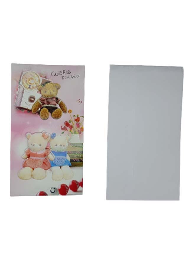 Toshionics Valentine Card - Teddy Bear Theme - Image 2