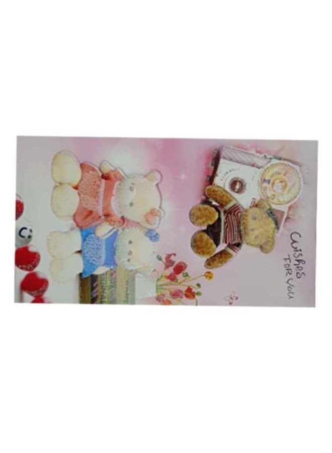 Toshionics Valentine Card - Teddy Bear Theme - Image 3