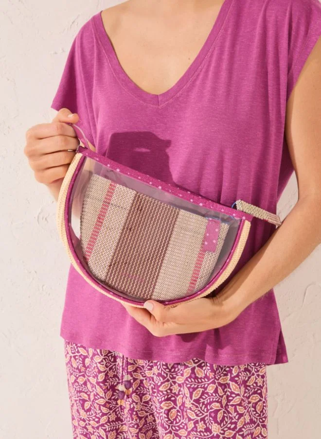 women'secret Pack of multicoloured print toiletry bags