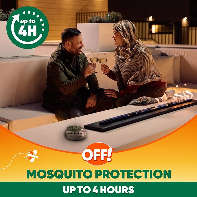 SC Johnson OFF! Backyard Mosquito Repellent Coil Refills, Perfect for Outdoor Patios Country Fresh Scent, 6 Count - Image 3