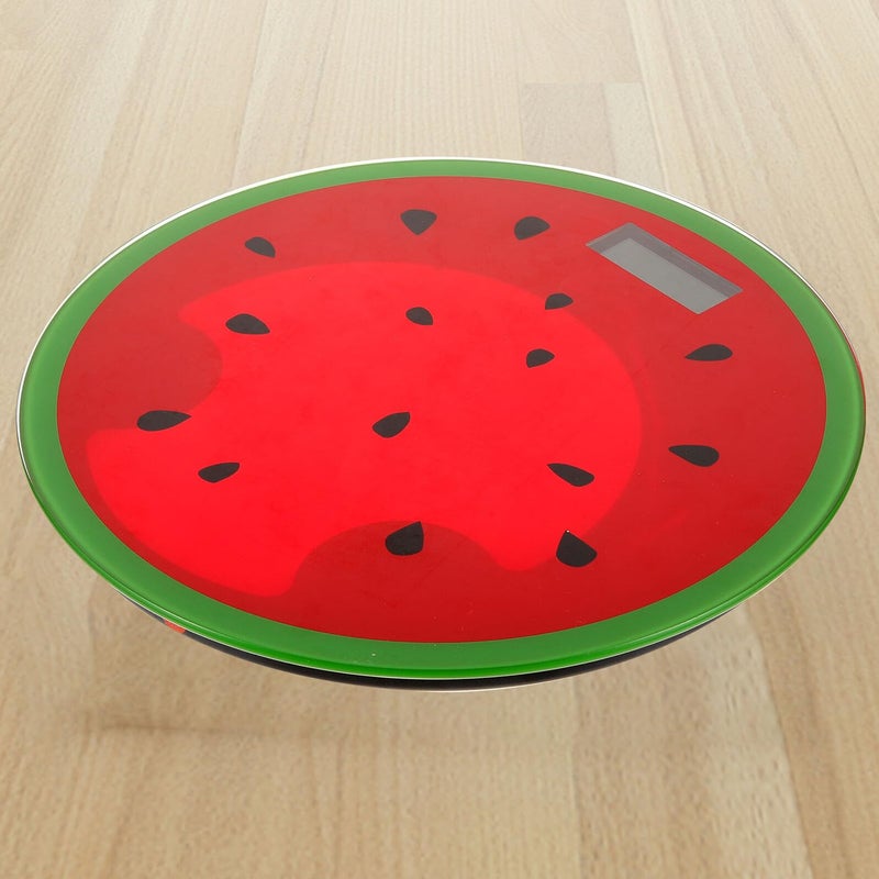 Cartoon Watermelon Scale Digital Weight Meter Portable Body Fat Monitor Travel Fitness Home Decor - Image 5