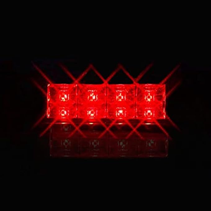 Unity Led 3Rd Third Brake Light For 19992006 Chevrolet SilveradoGmc Sierra 1500 2500 3500 Rear Tail Stop Lamp High Mount Brake Light Chrome Housing Red Lens - Image 5