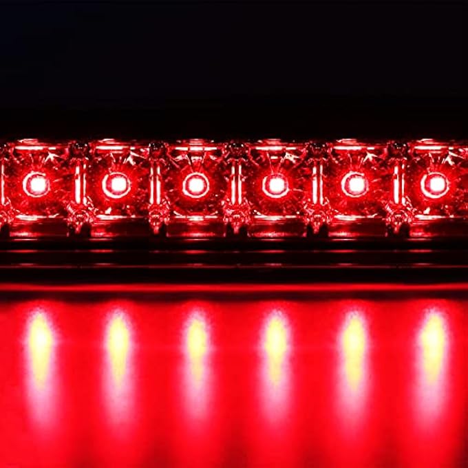 Unity Led 3Rd Third Brake Light For 19992006 Chevrolet SilveradoGmc Sierra 1500 2500 3500 Rear Tail Stop Lamp High Mount Brake Light Chrome Housing Red Lens - Image 4
