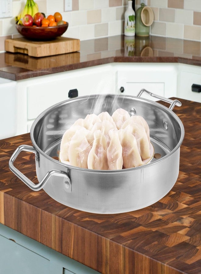 SHOWERORO Stainless Steel Large Hole Colander for Shrimp Pasta & Vegetables - Mesh Strainer with Comfortable Grip for Kitchen Use - Image 5