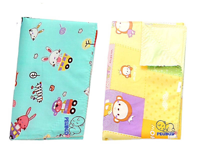 PEUBUD ® Water Proof Bed Protector for Baby Dry Sheet Small (60 cm*50 cm) (Pack of 3) - Image 5