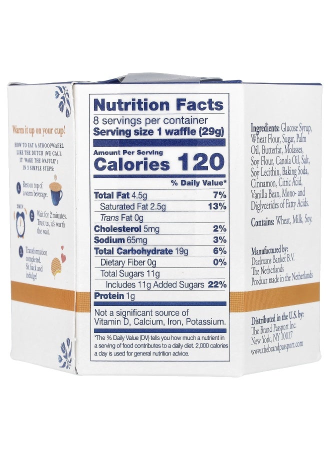 Daelmans, Stroopwafels, Caramel, 8 Waffles, 8.11 oz (230 g) - Image 2