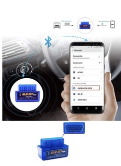 يوكا  أداة كمبيوتر فحص السيارات وعمل اختبار OBD2 دون الحاجة لخبير السيارات لكشف الأخطاء ومسح علامة الماكينة  - Image 1