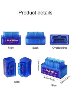 يوكا  أداة كمبيوتر فحص السيارات وعمل اختبار OBD2 دون الحاجة لخبير السيارات لكشف الأخطاء ومسح علامة الماكينة  - Image 5
