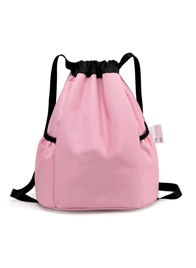 Spot Children's Dance Bag Fashion Dance Backpack Women's Ballet Bag Student Shoulder Bag Custom Printed Logo-Color:Blank Dance Pack Pink - Image 1
