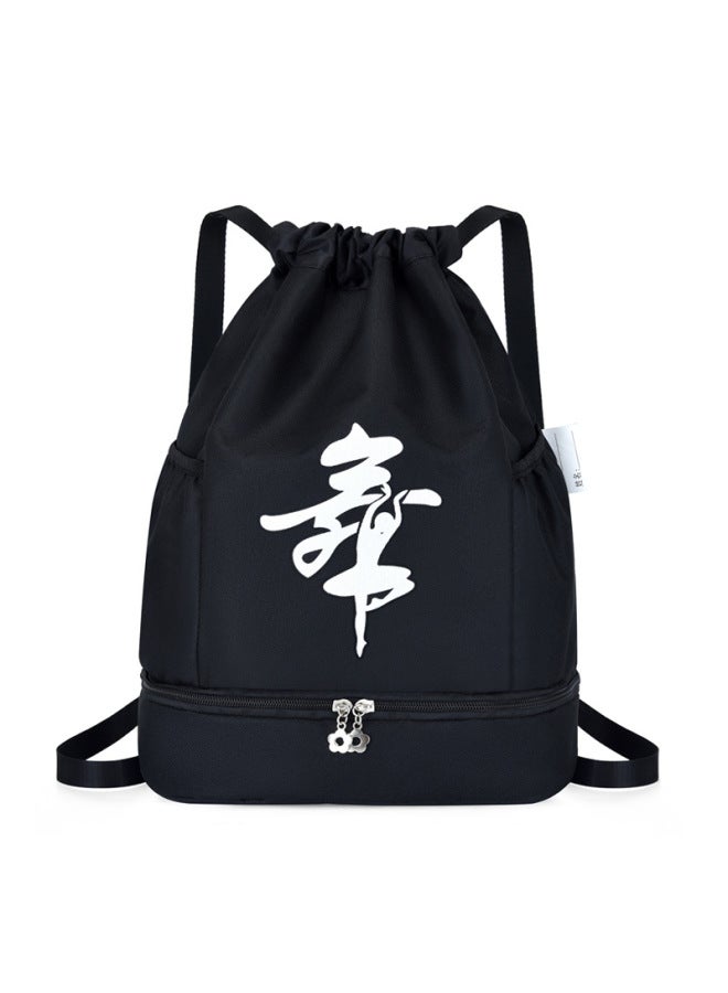 Spot Children's Dance Bag Fashion Dance Backpack Women's Ballet Bag Student Shoulder Bag Custom Printed Logo-Color:Blank Dance Pack Pink - Image 5