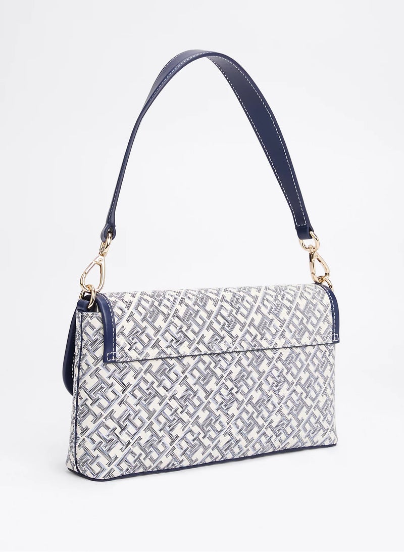 Tommy Hilfiger Plus Tommy Hilfiger Plus Monoplay Flap Crossbody Bag  - Image 2