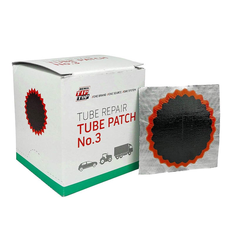 Rema Tip Top 30 3 Round Patch - Flat Tire Tube Puncture Repair Kit Refill - Image 5