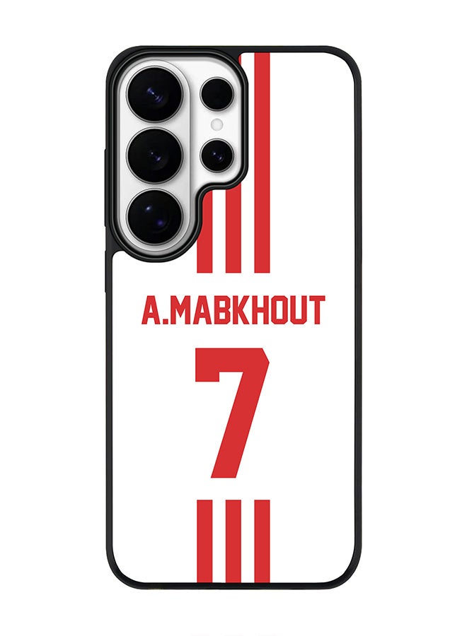 For Samsung Galaxy S26 Ultra Case, [Compatible with MagSafe] Slim Magnetic cover Phone Case - Football - UAE,  A.Mabkhout